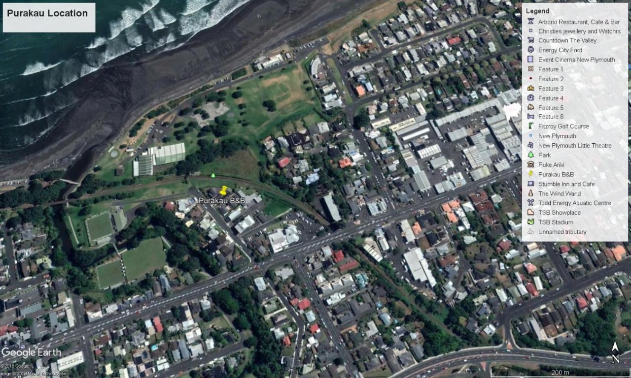 Purakau Bed & Breakfast New Plymouth Exterior photo
